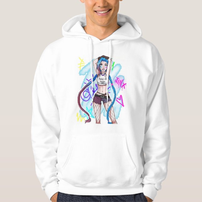 Jinx / Powder / arkaner T - Shirt (Vorderseite)