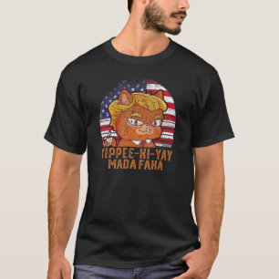 Jippi Ki Jai Madafaka Katze T-Shirt