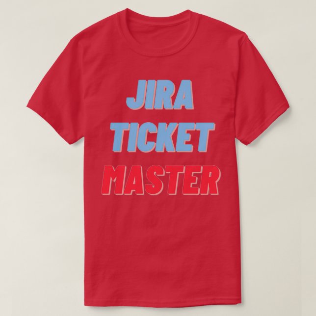 Jira-Ticketmeister T-Shirt (Design vorne)