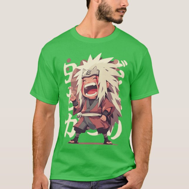 Jiraiya-Druck T-Shirt (Vorderseite)