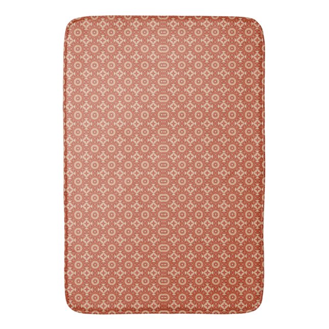 Jitoe Memory Foam Bath Mat - Red Badematte (Vorderseite Vertikal)