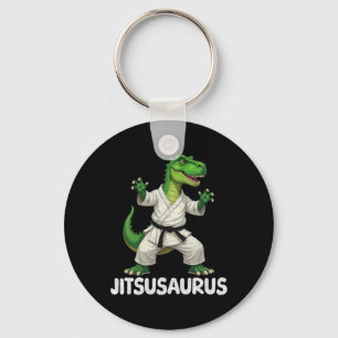 Jitsusaurus Dinosaur Karate Kampfsport Spaß Enthus Schlüsselanhänger