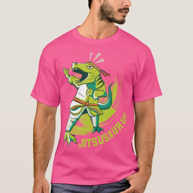 Jitsusaurus Jiu Jitsu T-Shirt (Vorderseite)