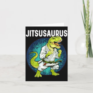 Jitsusaurus Lustig Jiu-Jitsu Brasilianisches Ju Ji Karte
