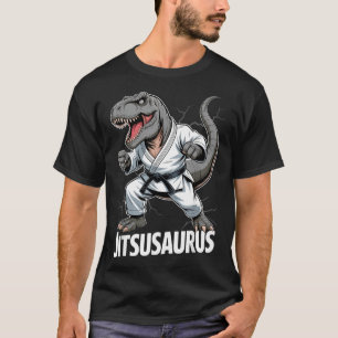 Jitsusaurus Lustiger Dinosaurier T-rex Brasilianis T-Shirt