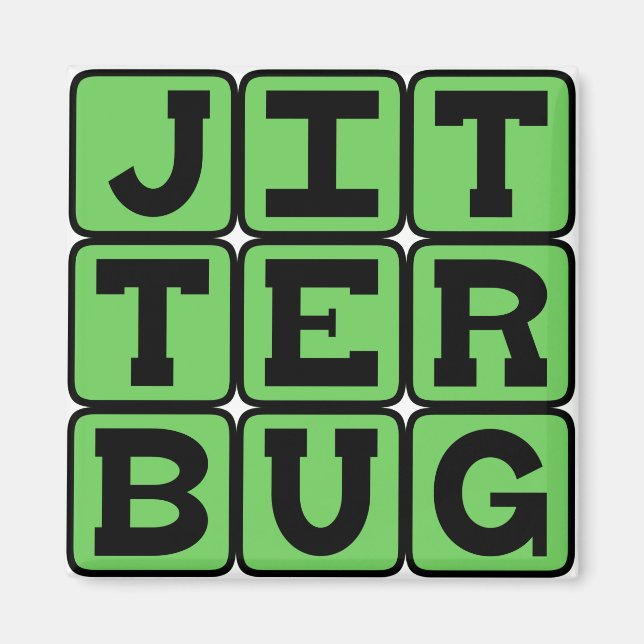 Jitterbug Magnet (Vorne)