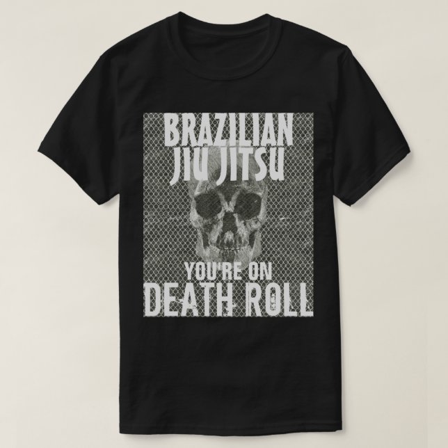 Jiu Jitsu auf Todesrollent-shirt T-Shirt (Design vorne)