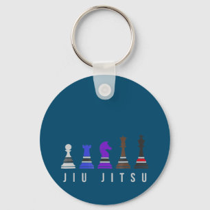 jiu jitsu Ausbildung Schach, Geschenk bjj mit Text Schlüsselanhänger