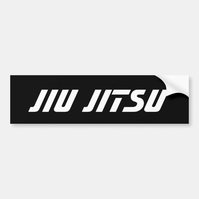 Jiu Jitsu Autoaufkleber (Vorne)