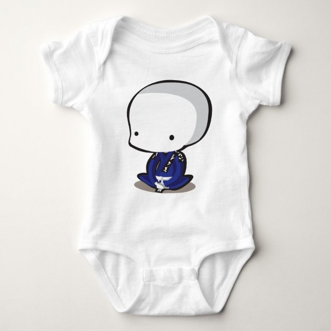 Jiu Jitsu Baby Strampler (Vorderseite)