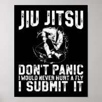 Jiu Jitsu Bjj Jiu Jitsu Keine Panik, die ich niema