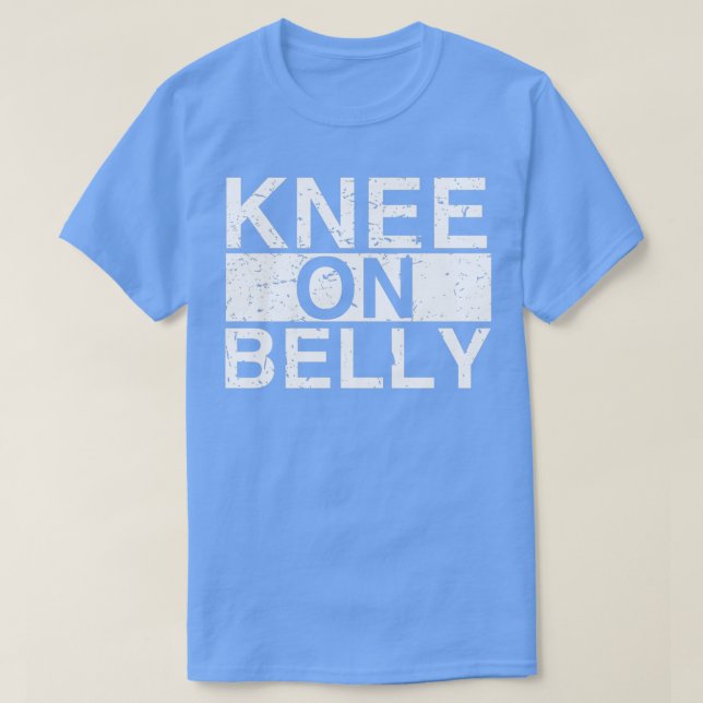 Jiu Jitsu BJJ Knee on Bly Light T-Shirt (Design vorne)