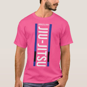 Jiu Jitsu Blauer Gürtel Bjj gibt Mixed Martial Art T-Shirt