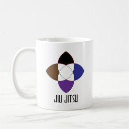 Jiu Jitsu Blume Kaffeetasse