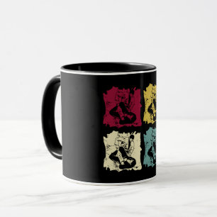 Jiu Jitsu Brasilianischer Vintag Retro Tasse