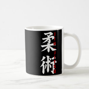 Jiu-Jitsu Brasilianisches Jiu Jitsu Kanji Fitnesss Kaffeetasse