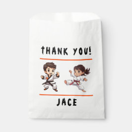 Jiu Jitsu Champ Birthday Favor Bags Geschenktütchen
