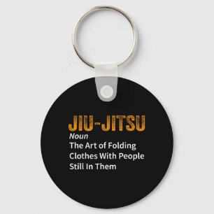 Jiu-Jitsu-Definition lustig BJJ brasilianisches Ji Schlüsselanhänger