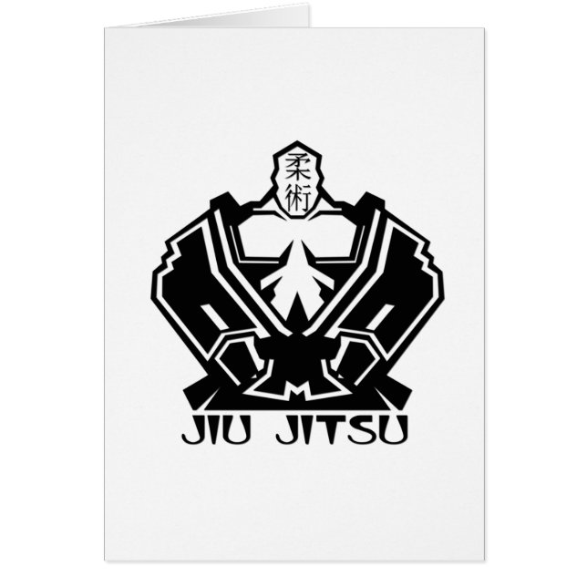 Jiu Jitsu - der Kämpfer bereitet sich vor (Vorne)