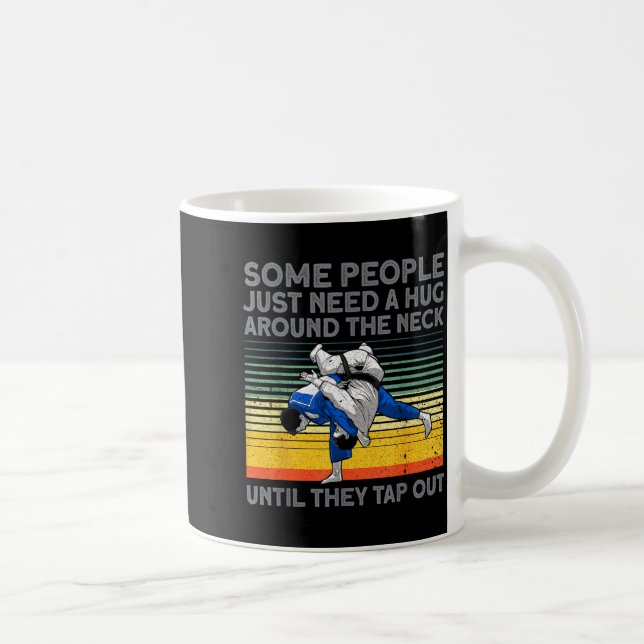 Jiu Jitsu Design For Men Women Kids Bjj Brazilian  Kaffeetasse (Rechts)