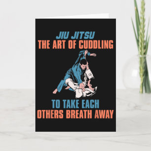 Jiu Jitsu Die Kunst des Kuschelns, um einander zu  Karte