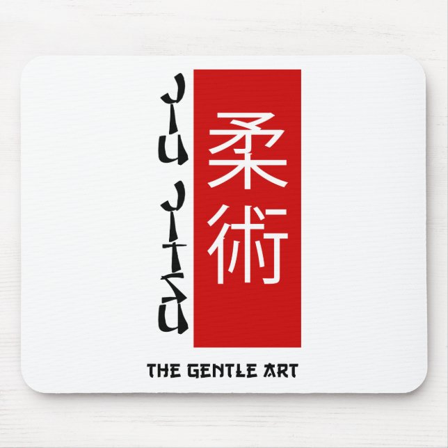 Jiu Jitsu - die leichte Kunst Mousepad (Vorne)