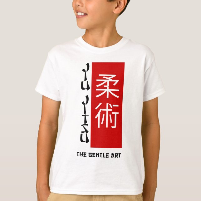 Jiu Jitsu - die leichte Kunst T-Shirt (Vorderseite)