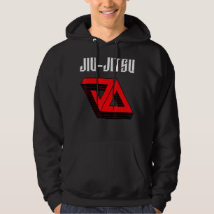 Jiu Jitsu Double Gracie Triangle Mixed Martial Art Hoodie