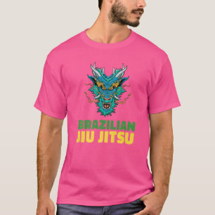 Jiu Jitsu Dragon Demon Brazilian Jiu Jitsu und Gr T-Shirt