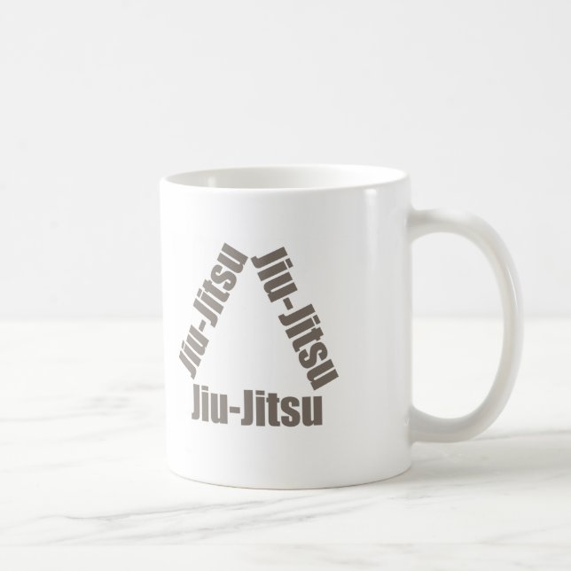 Jiu-Jitsu Dreieck Kaffeetasse (Rechts)