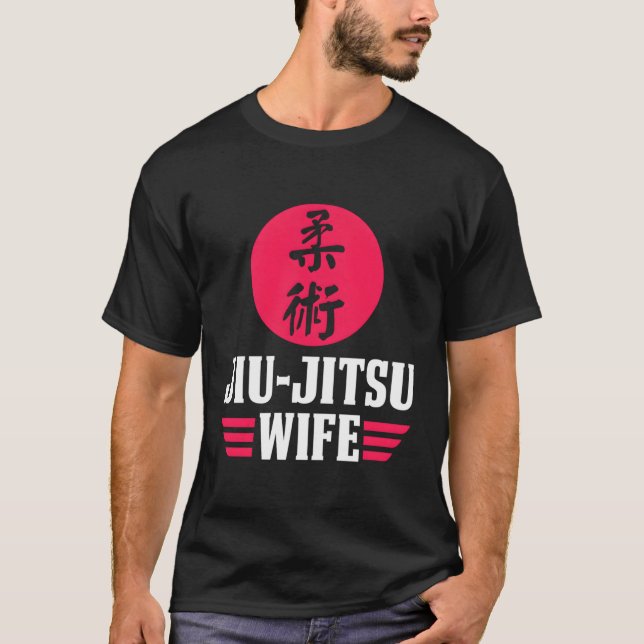 Jiu Jitsu Ehefrau Funny Brazilian Jiu Jitsu Martia T-Shirt (Vorderseite)