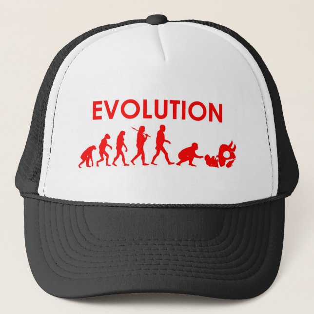 Jiu Jitsu Evolution Truckerkappe (Vorderseite)