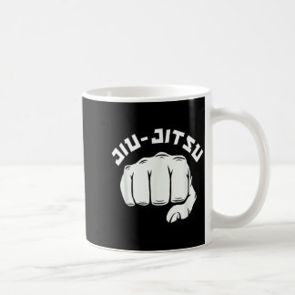 Jiu-Jitsu-Faust-Kampfsportler Kaffeetasse