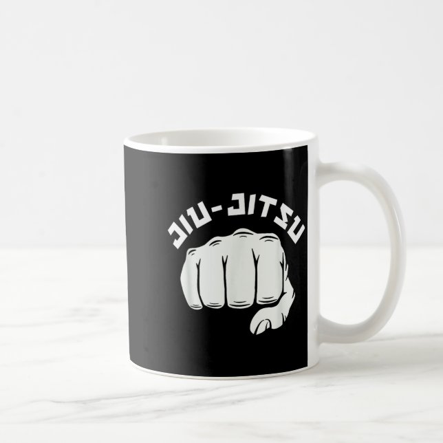 Jiu-Jitsu-Faust-Kampfsportler Kaffeetasse (Rechts)