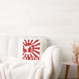 Jiu Jitsu Fighter Japanisch Vintage Kampfkunst Kissen