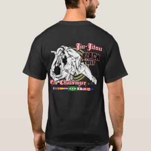 Jiu-Jitsu Flaggen-Stern…!!! T-Shirt