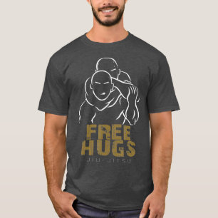 Jiu Jitsu Free Hugs Hugs Free T-Shirt