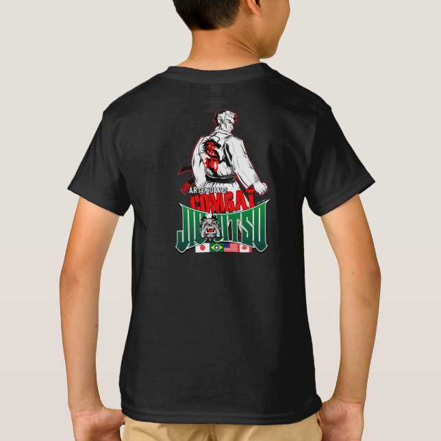 Jiu-Jitsu für Kinder T-Shirt (Rückseite)