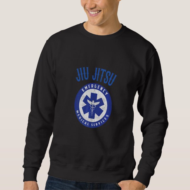 Jiu Jitsu für Rettungskräfte Sweatshirt (Vorderseite)