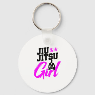 Jiu Jitsu Girl Brazilian Martial Arts Women Gift Schlüsselanhänger