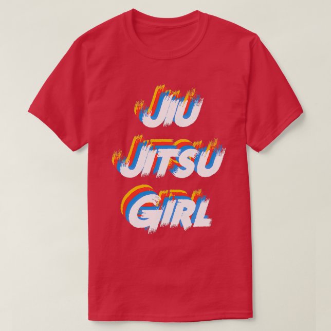 Jiu Jitsu Girl Perfect Girl Gift für Jiu Jitsu Gir T-Shirt (Design vorne)