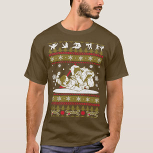 Jiu Jitsu hässlicher Pullover Frohe Feiertage Sais