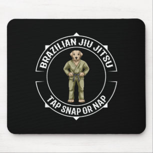 Jiu Jitsu Hund - BJJ und Grappling Männer Frauen K Mousepad