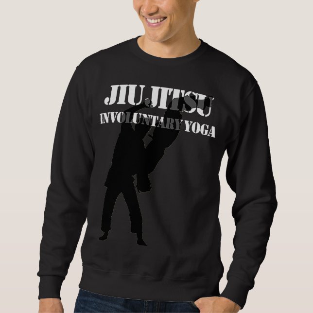 Jiu Jitsu Involuntary Yoga Sweatshirt (Vorderseite)