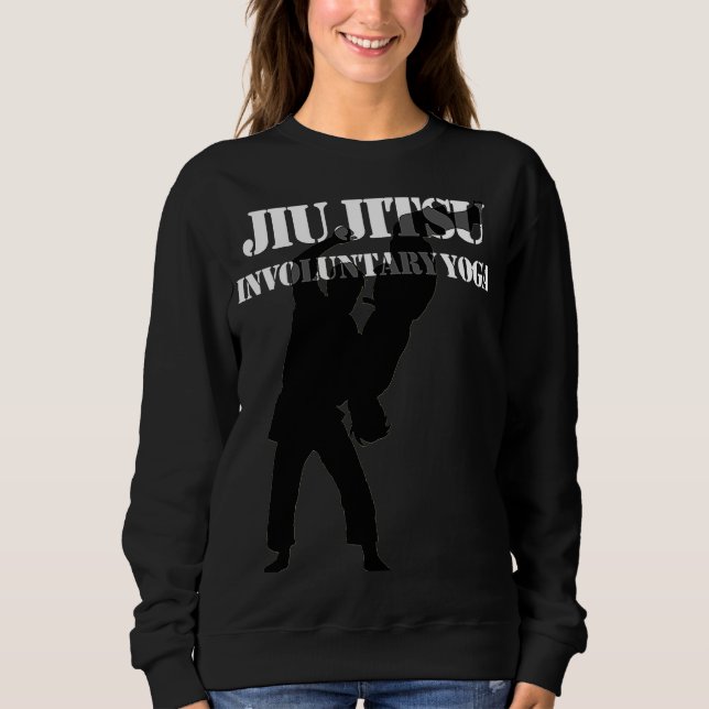 Jiu Jitsu Involuntary Yoga Sweatshirt (Vorderseite)
