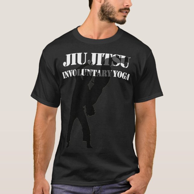 Jiu Jitsu Involuntary Yoga T-Shirt (Vorderseite)