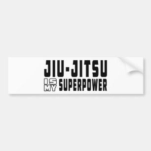 Jiu-Jitsu ist meine Supermacht Autoaufkleber