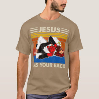 Jiu Jitsu Jesus hat Ihren brasilianischen MIXED MA T-Shirt