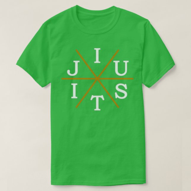 Jiu JItsu Jiujitsu Ju Jutsu Bjj Brasilianischer Ji T-Shirt (Design vorne)