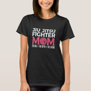Jiu Jitsu Kämpfer Mutter Der Idol Judo Karate Jiu T-Shirt